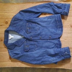 Talbot fitted Jean Jacket